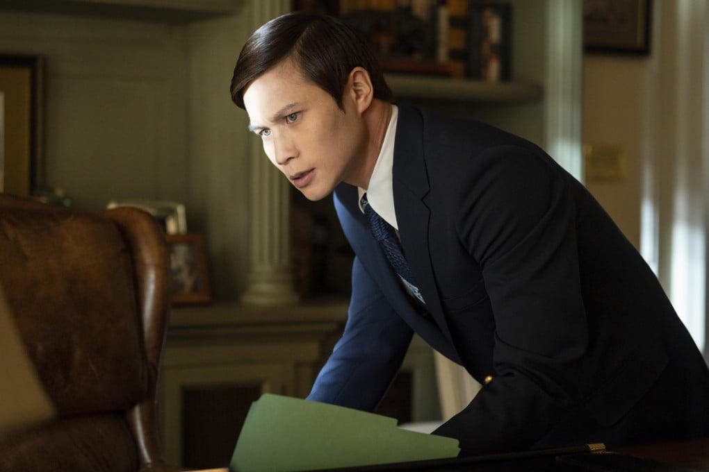 Hoa Xuande as The Captain in a still from the HBO series The Sympathizer. Photo: Hopper Stone/SMPSP