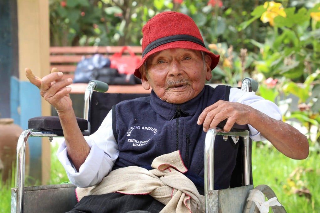 Peruvian Marcelino Abad. Photo: Pension 65 via Reuters