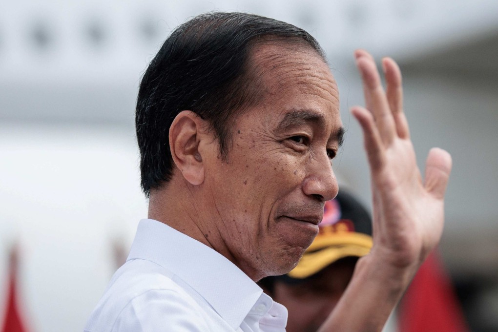 Indonesian President Joko Widodo’s social media posts welcoming the Eid holiday have instead provoked outrage for their use of an AI-generated image. Photo: AFP