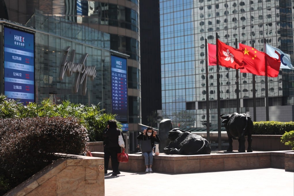 Exchange Square where the Hong Kong Stock Exchange (HKEX) is housed. Photo: Xiaomei Chen
