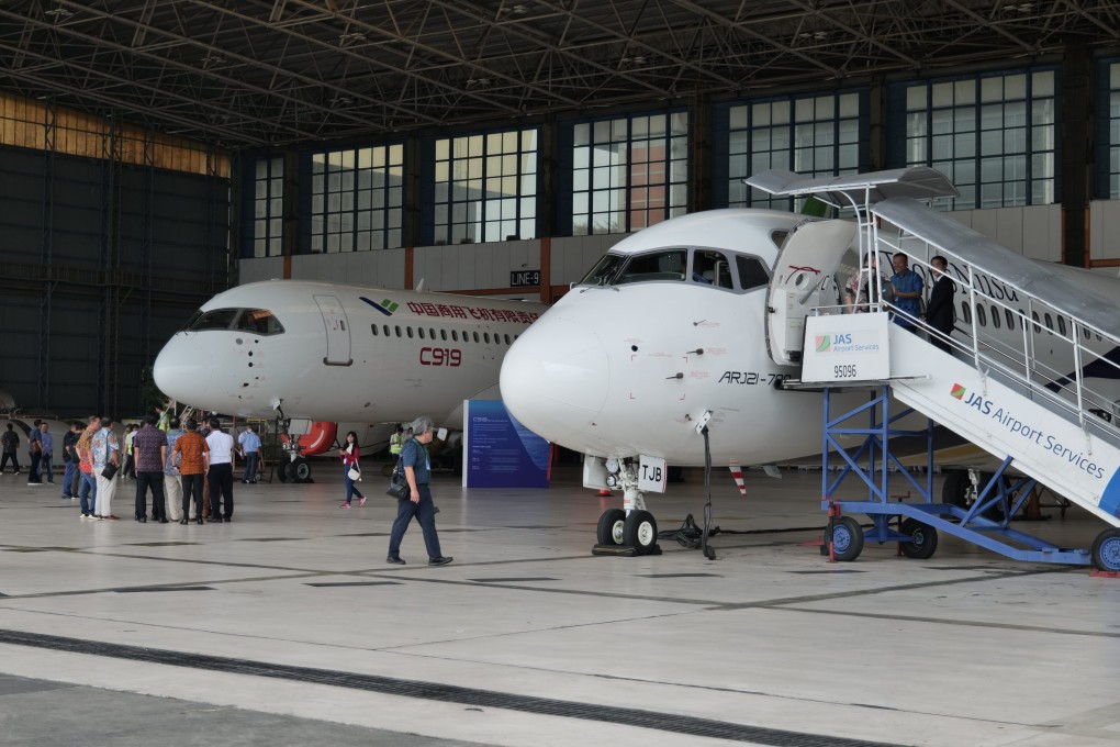 China is looking to rely less on foreign technology in the development of its home-grown aeroplanes. Photo: Xinhua