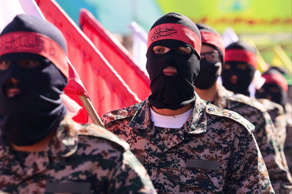 A funeral procession for seven Islamic Revolutionary Guard Corps members killed in a strike in Syria last week. Photo: AFP