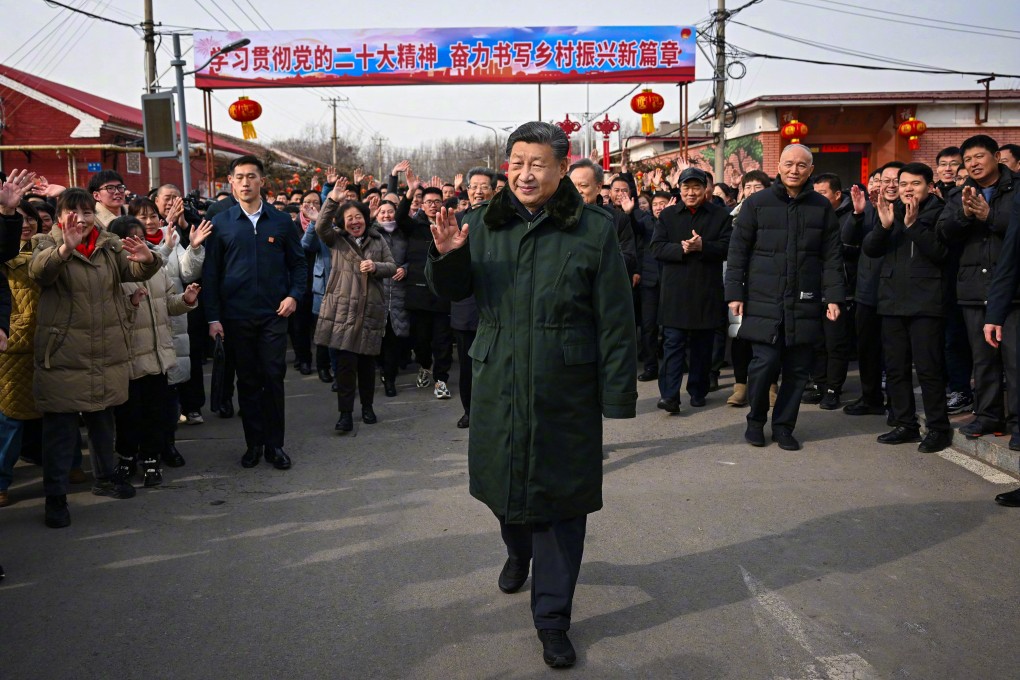 President Xi Jinping, whose inspection trips regularly include community work sites, has called on party cells at the community level to become real “fortresses” and build a real connection with people on the ground. Photo: Weibo/Xinhua