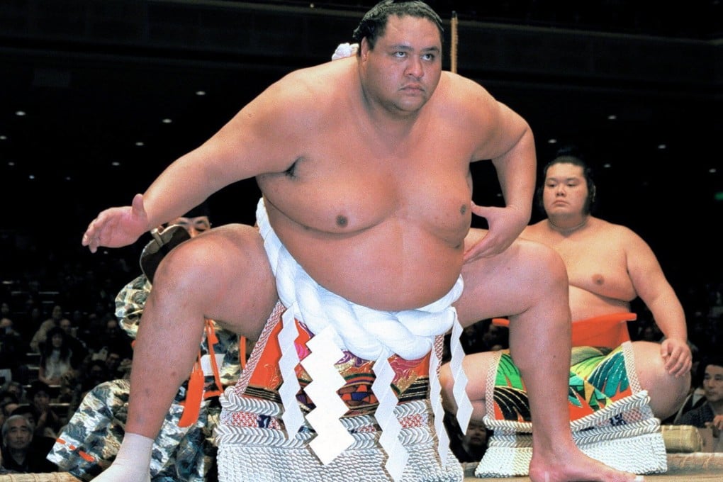 Akebono, the first non-Japanese yokozuna, has died at the age of 54. Photo: EPA