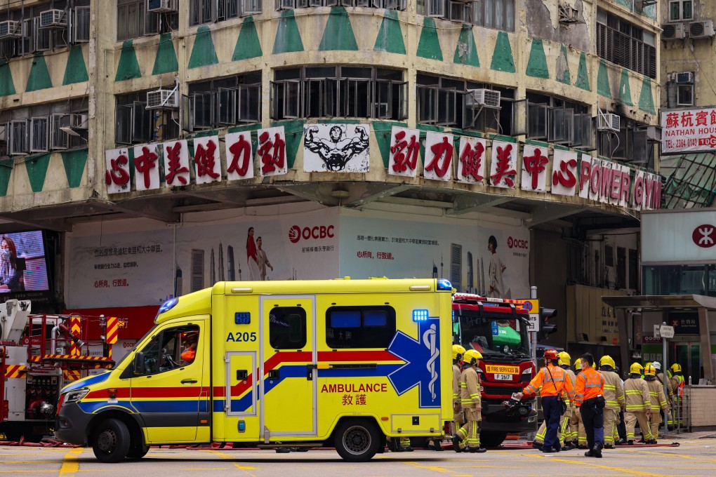 A deadly fire broke out at New Lucky House during the early hours of Wednesday morning. Photo: Jelly Tse