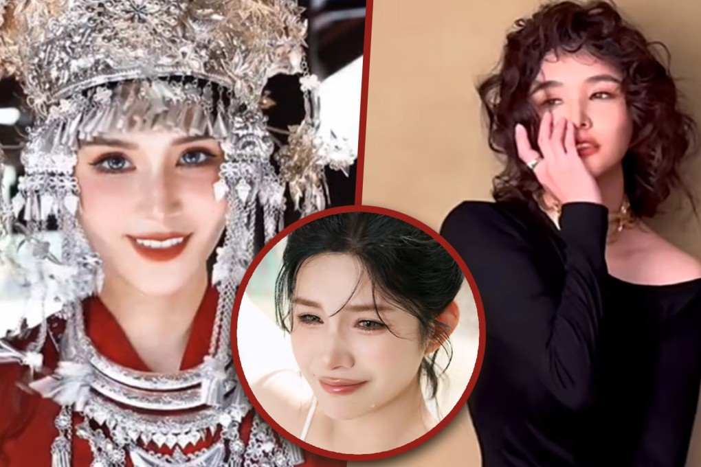 A dying cancer-suffering influencer and cosplayer in China is determined to leave behind a pictorial legacy for her children and thousands of online fans. Photo: SCMP composite/Bilibili/Douyin