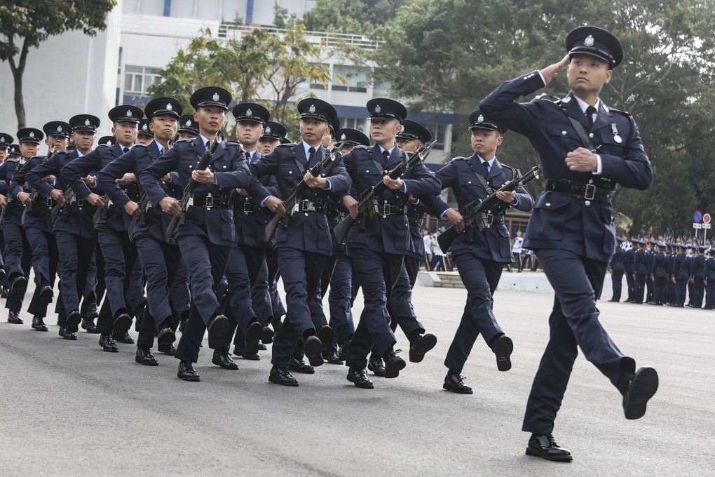 The police force has the highest number of vacancies, at 6,837. Photo: Edmond So