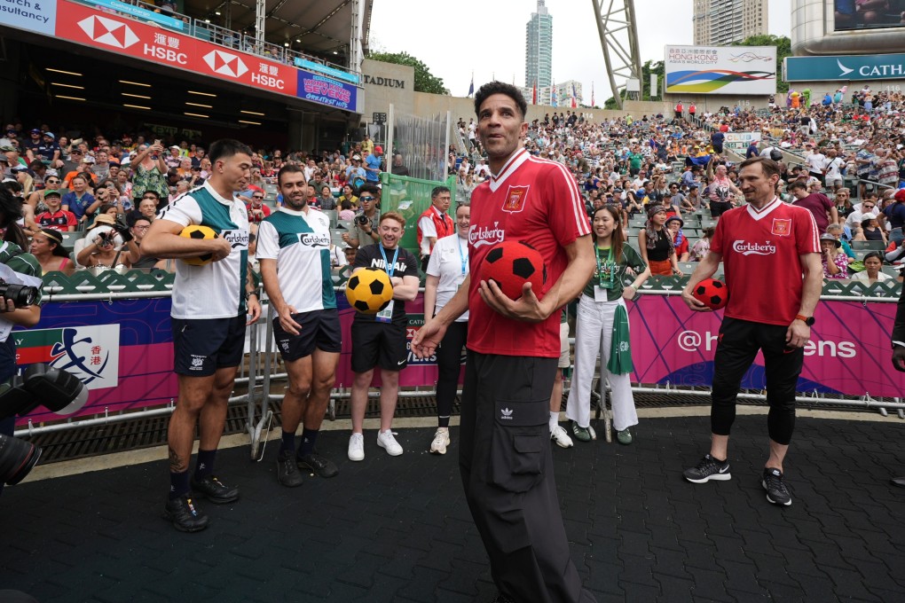 David James relished his first experience of the Cathay/HSBC Hong Kong Sevens. Photo: Eugene Lee
