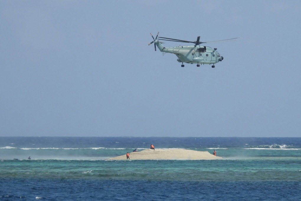 Beijing’s foreign ministry says China has “indisputable sovereignty” over the Spratly Islands. Photo: Handout/Philippine Coast Guard/AFP