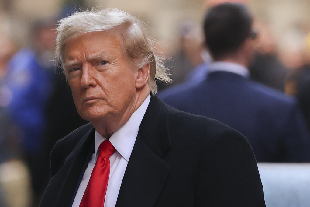 Former US president Donald Trump at Manhattan criminal court in New York on March 25. Photo: AP