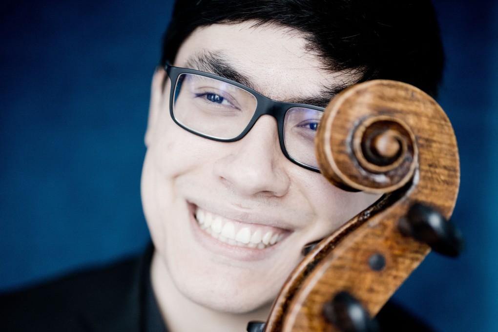 Cellist Zlatomir Fung, who studied at The Juilliard School in New York City, is making his debut in Hong Kong, his grandfather’s birthplace. He will be playing with local pianist Rachel Cheung. Photo: Premiere Performances