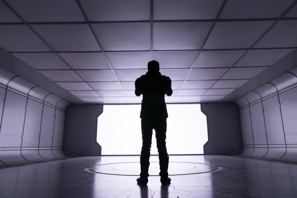Ju Ji-hoon as bodyguard Woo Chae-woon in a still from Blood Free. Ju and Han Hyo-joo star in the sci-fi action series by writer Lee Soo-yeon. Photo: Disney+