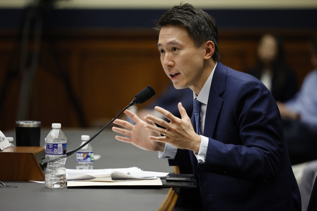 TikTok CEO Chew Shou Zi testifies before the House Energy and Commerce Committee. Photo: TNS