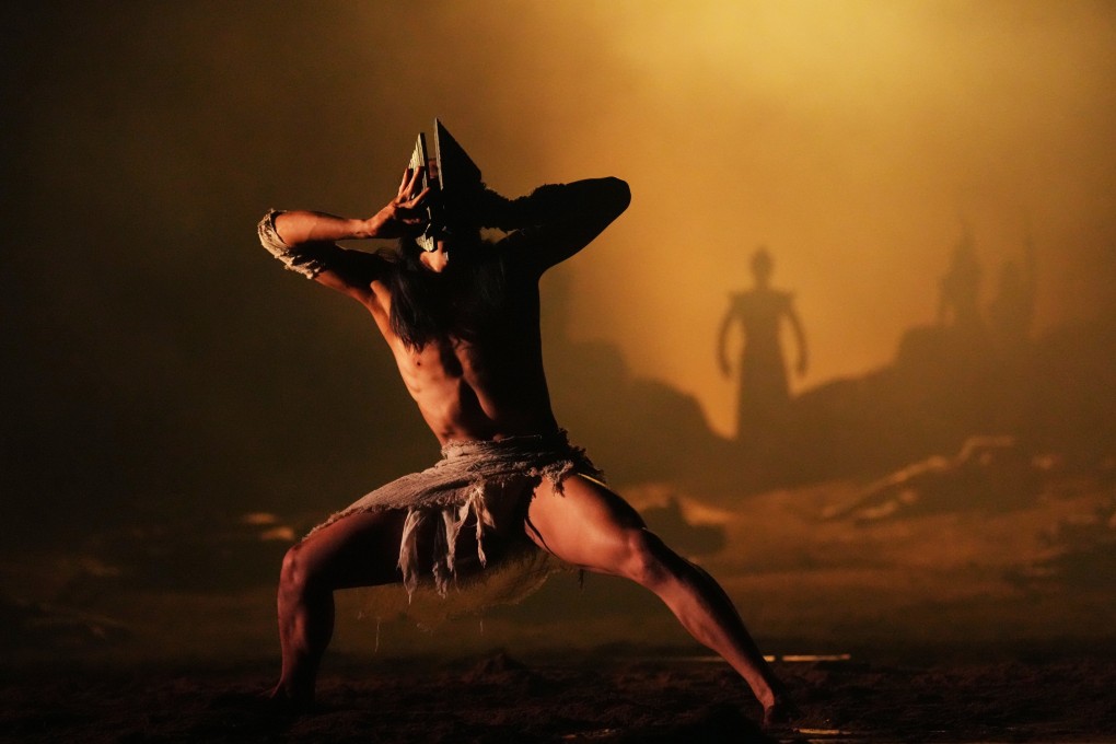 Ong Tze Shen, a principal dancer, in Hong Kong Dance Company’s The Legend of Lanling, which tells the tale of a real-life hero of the Northern Qi dynasty using a blend of Chinese dance and martial arts. Photo: Mak Cheong-wai/@Moon 9 Image