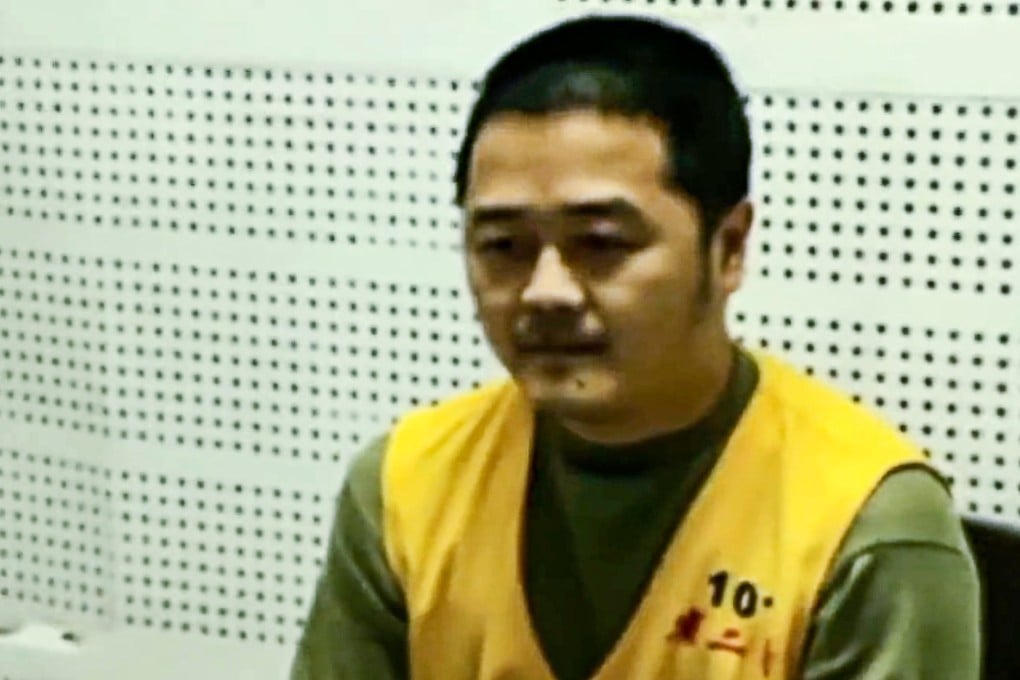 Huang Yu’s case featured in a government-produced documentary aired on state television. Photo: CCTV