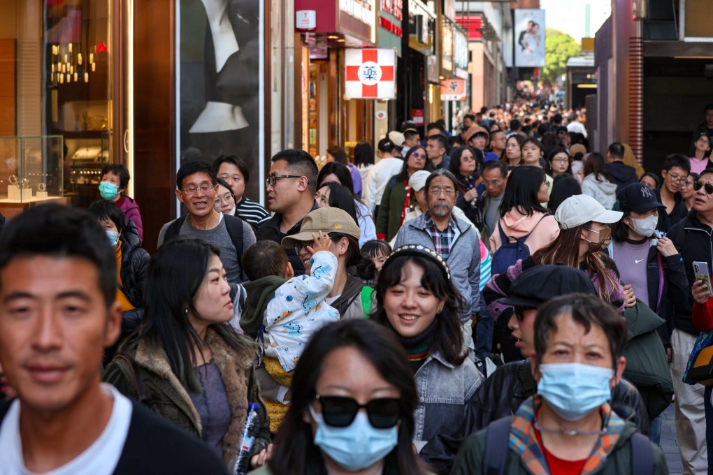City leader John Lee has said Hong Kong will prepare to attract more mainland Chinese tourists for the Labour Day “golden week” holiday, starting May 1. Photo: Yik Yeung-man