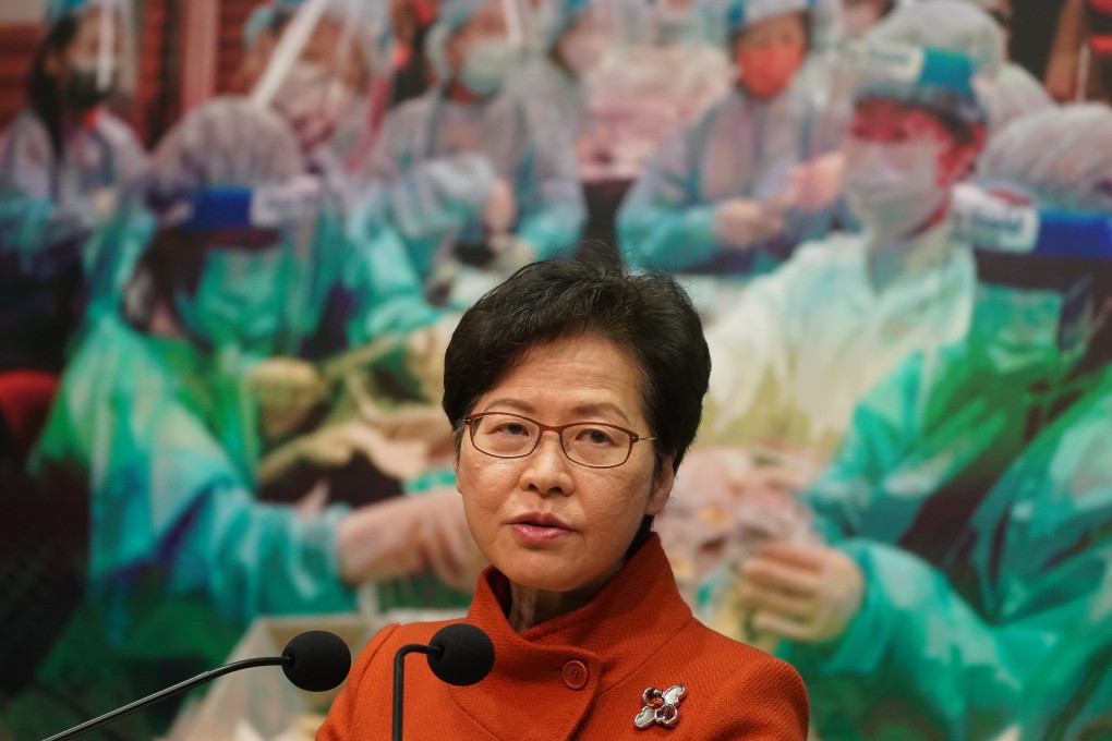 Carrie Lam’s five-year term as chief executive ended in 2022. Photo: Robert Ng