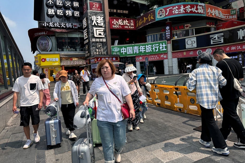 China’s retail sales rose by 3.1 per cent in March year on year. Photo: Reuters