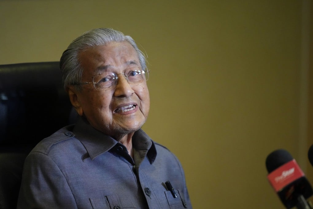Malaysia’s former prime minister Mahathir Mohamad says in a statement he has never been investigated. Photo: AP