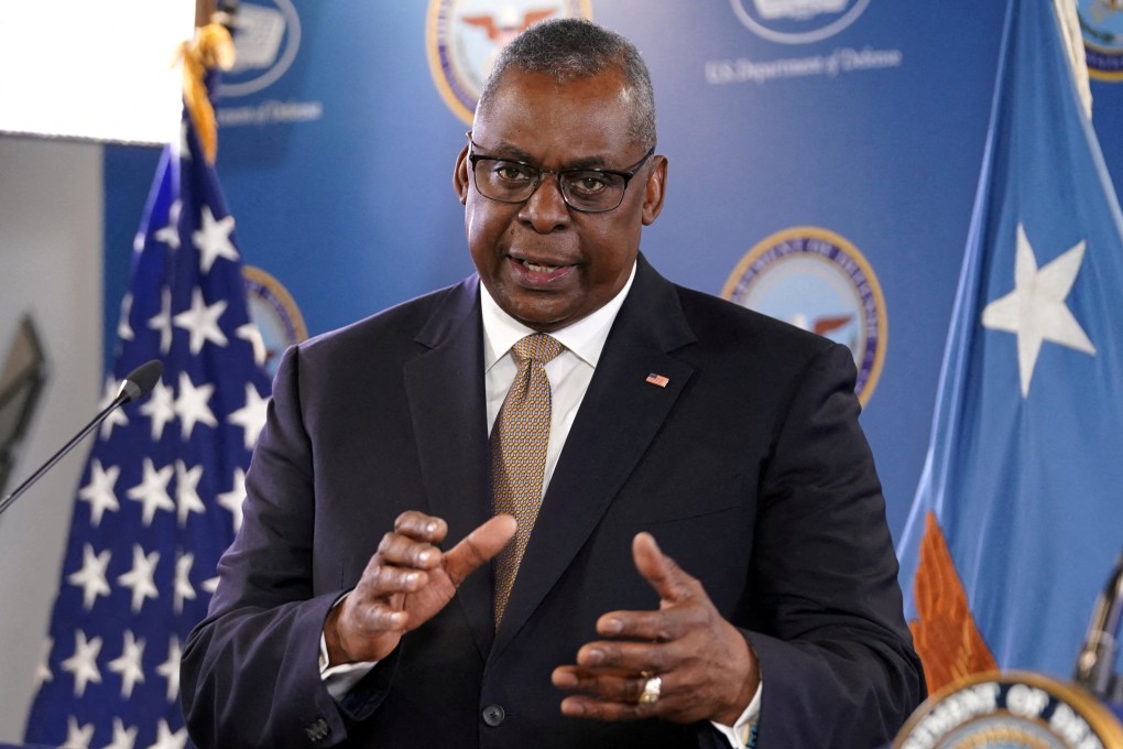 US Defence Secretary Lloyd Austin spoke with his Chinese counterpart on Tuesday. Photo: Reuters