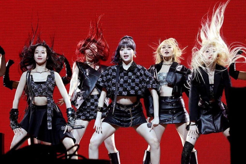 K-pop and Korean music appear to be a new core element for the Coachella Valley Music and Arts Festival – the 2024 event saw groups Le Sserafim (pictured), Ateez and The Rose take to the stage – much like Blackpink did in 2023. Photo: TNS