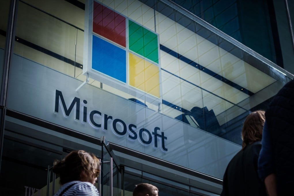 The Microsoft logo is seen in New York on September 16, 2023. Photo: dpa