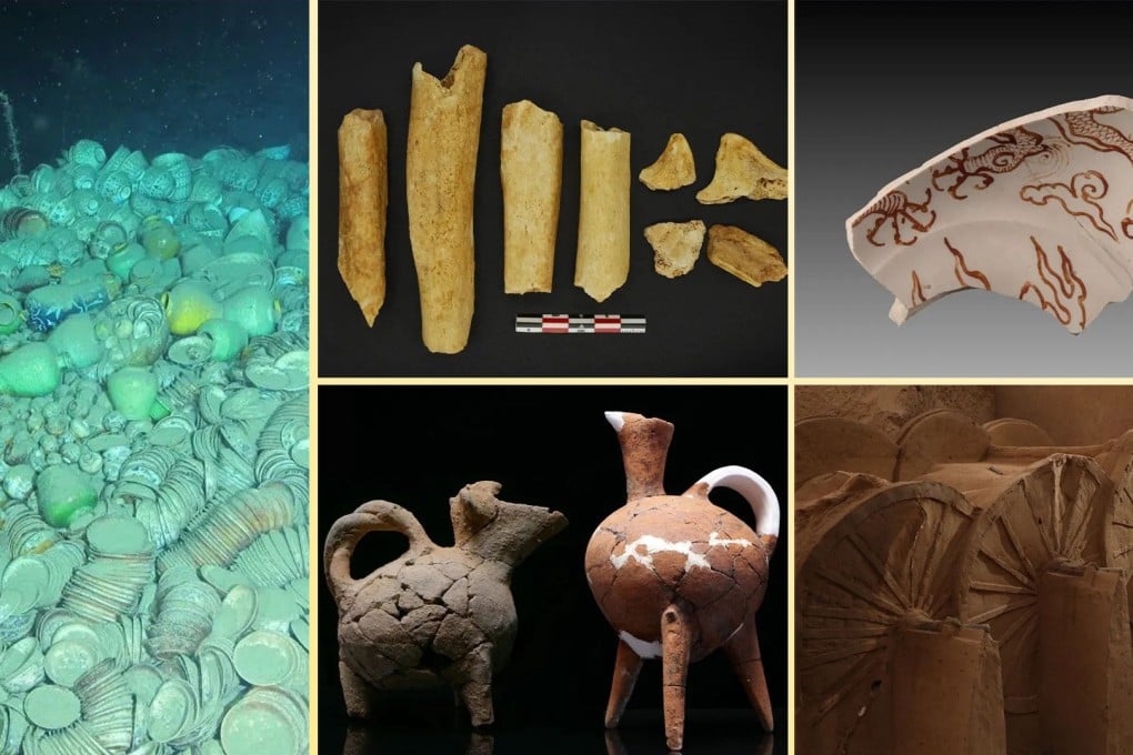 The Oscars of Archaeology: China unveils its top 10 discoveries of 2023. Photo: SCMP composite/National Cultural Heritage Administration