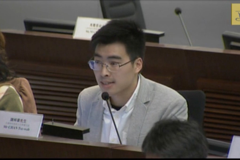 Wayland Chan is giving evidence for the prosecution in the trial of tycoon Jimmy Lai. Photo: Handout