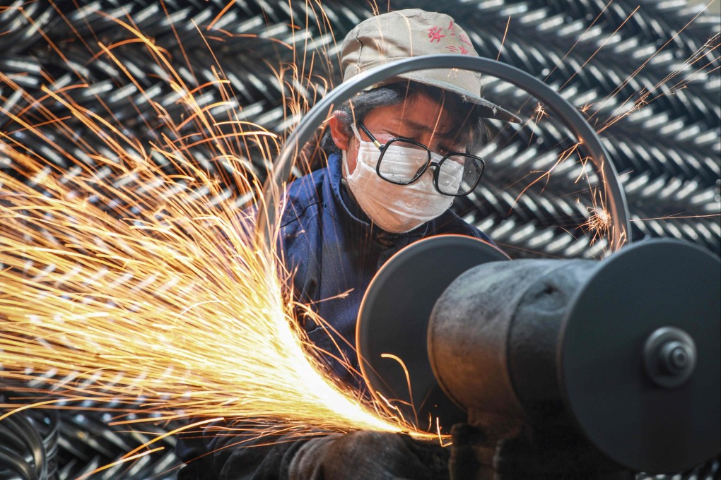 Tariffs on Chinese steel imports would increase from 7.5 per cent to 22.5 per cent under US President Joe Biden’s latest call. Photo: AFP