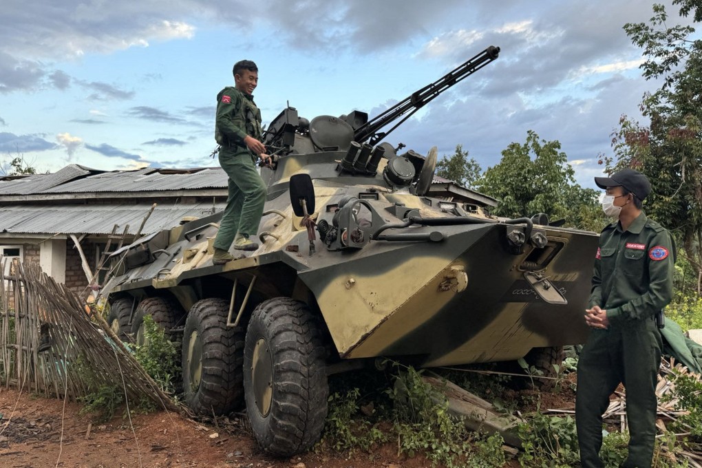 An alliance of rebel groups in northern Myanmar has been conducing major strikes against the country’s military junta since October. Photo: X/ @kokang0123