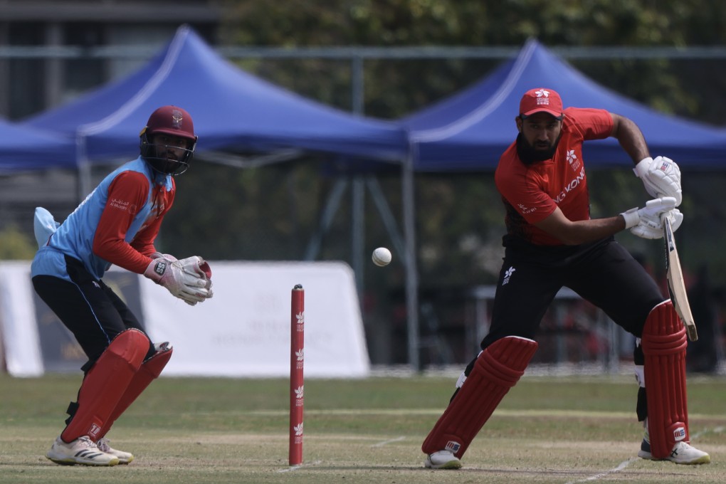 Babar Hayat demolished Malaysia’s attack to book Hong Kong’s semi-final spot. Photo: Jonathan Wong