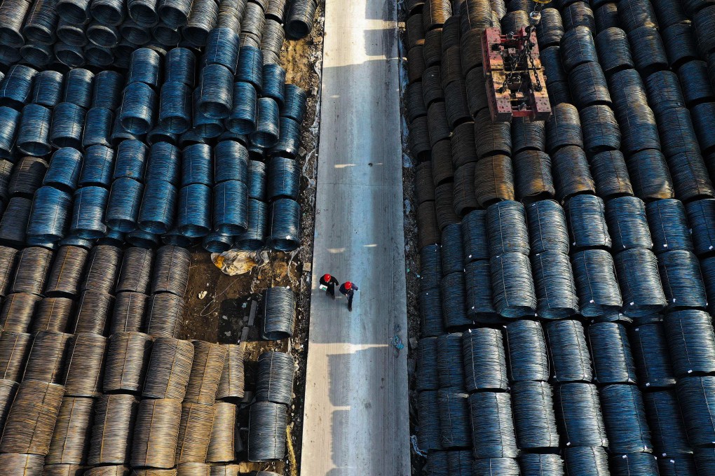 China’s steel industry is the latest to come under US scrutiny for alleged overcapacity and excessive exports. Photo: AFP