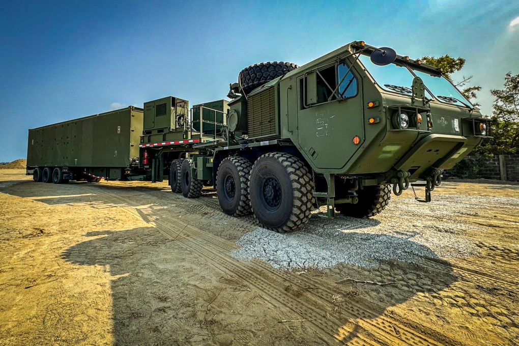A US Mid-Range Capability (MRC) missile launcher arrives in northern Luzon Island, Philippines on April 8. Photo: US Army