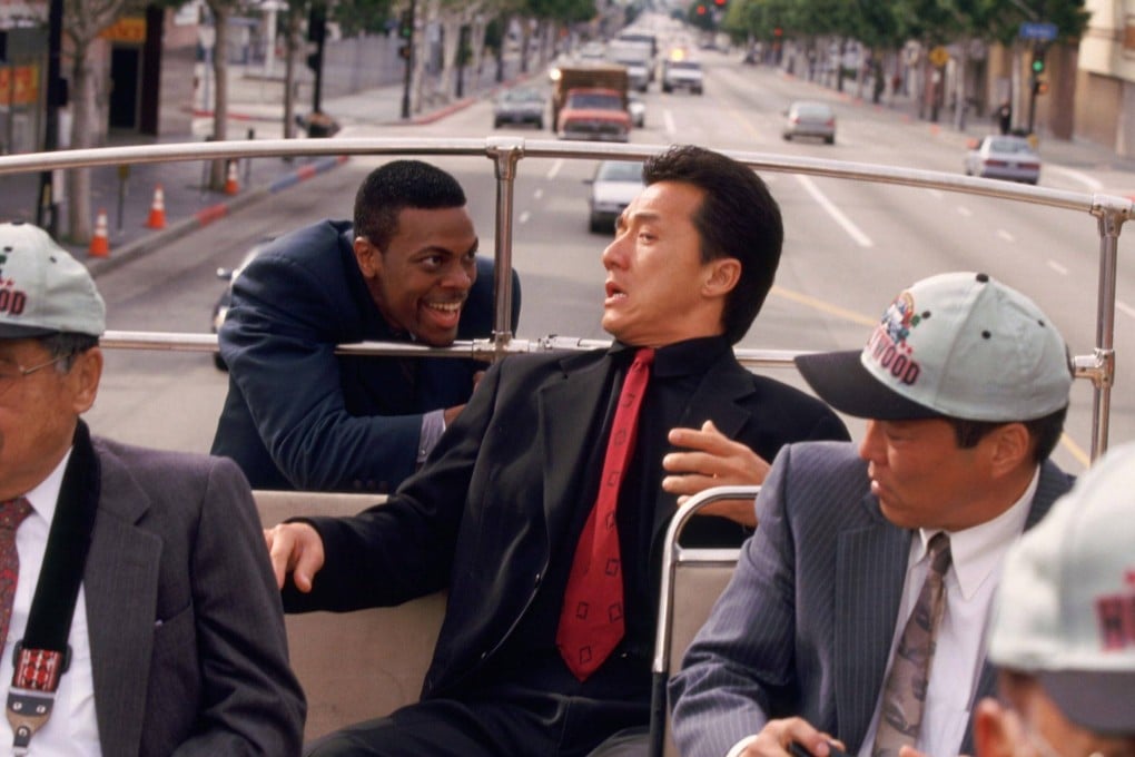 Jackie Chan (right) and Chris Tucker in a still from Rush Hour. The 1998 blockbuster catapulted Chan to Hollywood superstardom, but it wasn’t enough to make him abandon Hong Kong’s movie industry. Photo: New Line Cinema