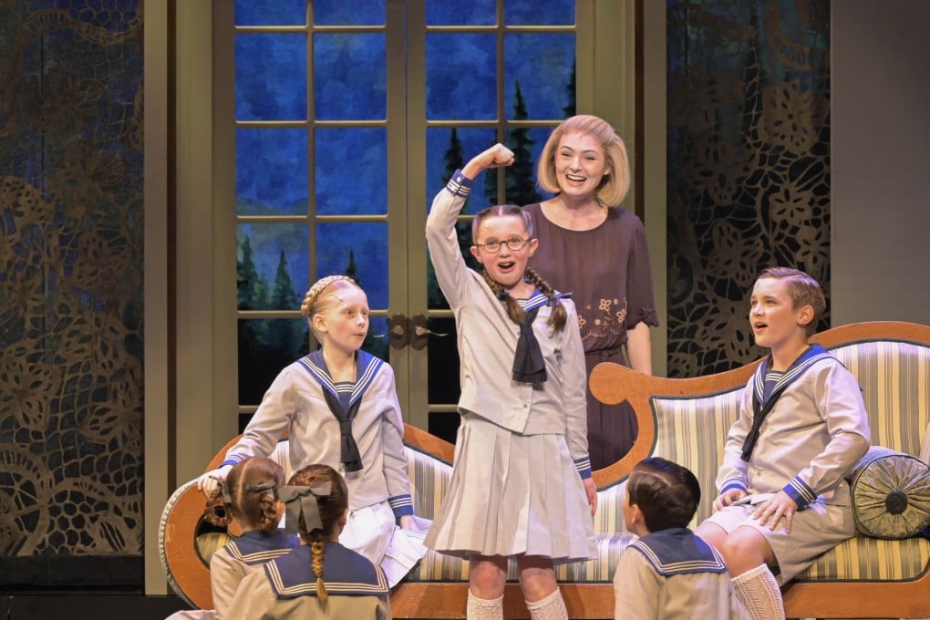 Maria and the Von Trapp children sing “Do-Re-Mi” in a scene from The Sound of Music, co-presented in Hong Kong by the China Arts and Entertainment Group, a Chinese state-owned company. Photo: The Sound of Music