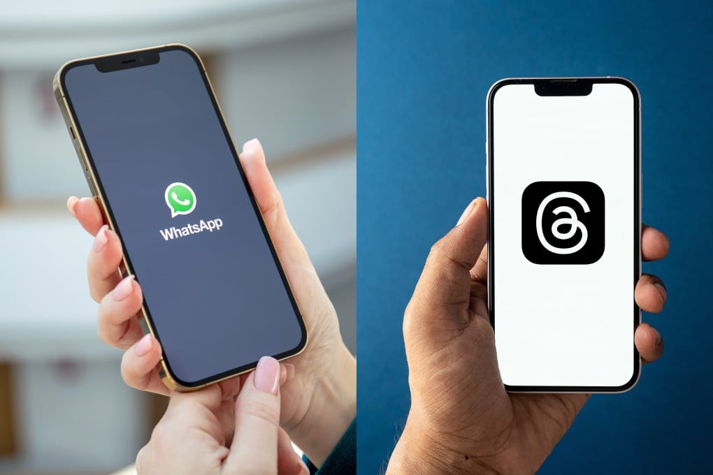 All traces of WhatsApp, the world’s most popular messaging app, and social network Threads are now gone from Apple’s mainland App Store. Photos: Shutterstock