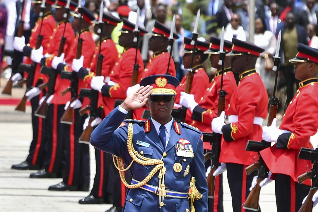 General Francis Ogolla, who was among 10 people killed in helicopter crash. File photo: AP