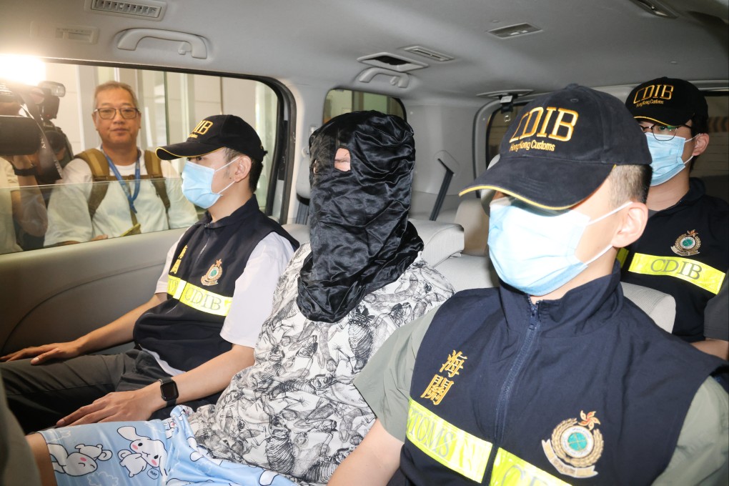 A 17-year-old suspect is in custody. Customs says his flat was being used a drug storage and distribution centre. Photo: Dickson Lee