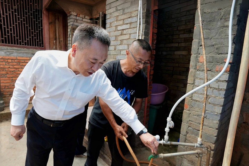 Minister of water resources Li Guoying conducted a three-day trip to Yunnan province earlier this week. Photo: Ministry of Water Resources of the People’s Republic of China