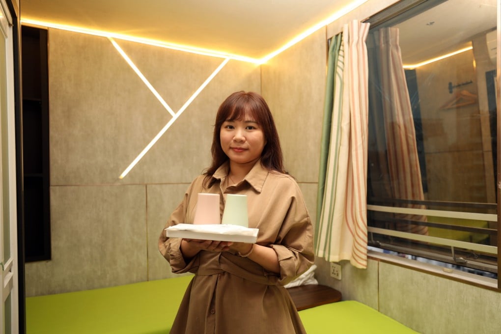 Winnie To, a hostel manager, has said her establishment will sell items covered by the plastics ban in vending machines. Items such as bottled water, toothbrushes and toiletry kits will come under the ban. Photo: Xiaomei Chen