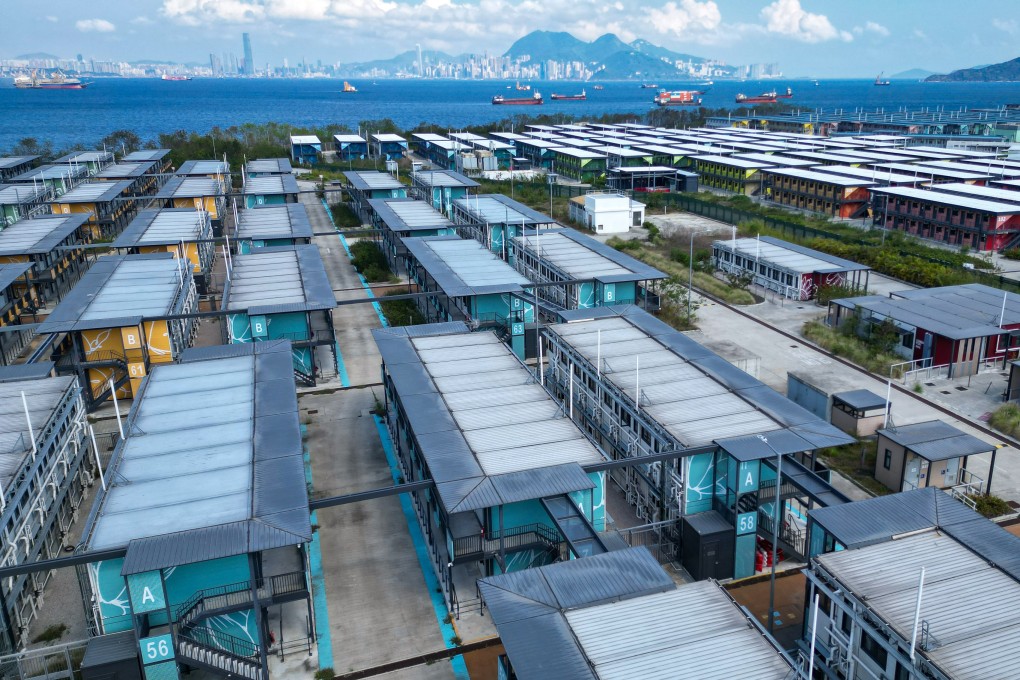 The Penny’s Bay community isolation facility on Lantau Island sits on 65 hectares of land. Photo: Sam Tsang