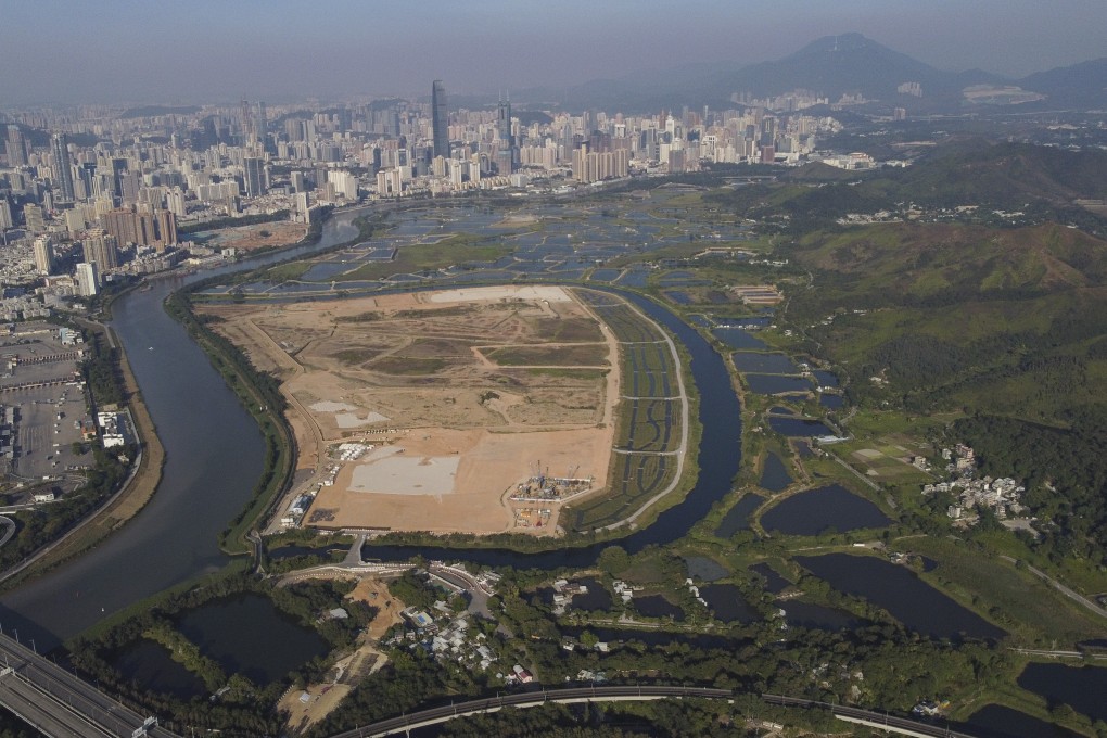A general view of the Lok Ma Chau Loop in Hong Kong. Photo: SCMP/Martin Chan