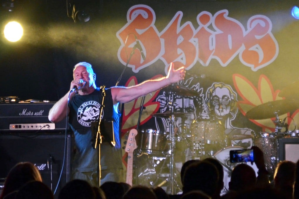 Richard Jobson, frontman of 1970s Scottish punk outfit Skids, who are playing their first Hong Kong gig on April 30. Photo: Skids