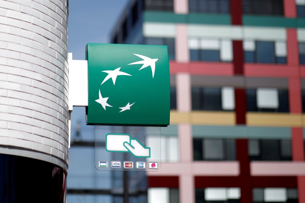 A BNP Paribas logo is seen at a bank in Paris, France. Photo: Reuters