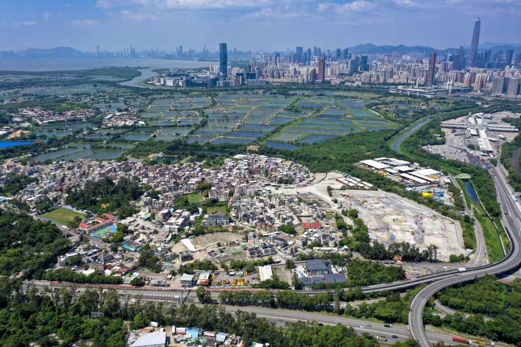 The San Tin area near the mainland border has been earmarked for a tech hub. Photo: Winson Wong