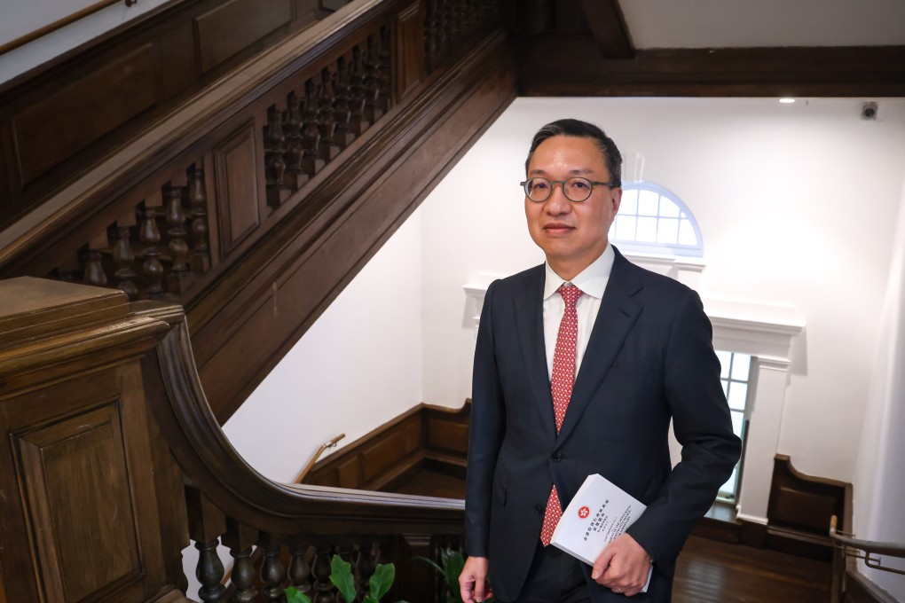Hong Kong justice minister Paul Lam. No foreign sanctions have been imposed on Lam so far, but the US said earlier that it was preparing new visa restrictions on city officials. Photo: Dickson Lee
