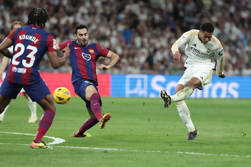 A potential change in Fifa rules means the prospect of Real Madrid facing Barcelona outside Spain is not out of the question. Photo: AFP