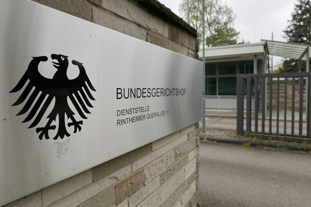 An exterior view of the Federal Court of Justice in Karlsruhe, Germany, on Monday. Photo: EPA-EFE