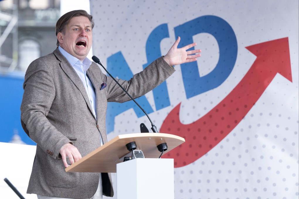 Maximilian Krah has become a controversial figure in the European Parliament for his pro-China remarks and his regular appearances in Chinese state media. Photo: dpa