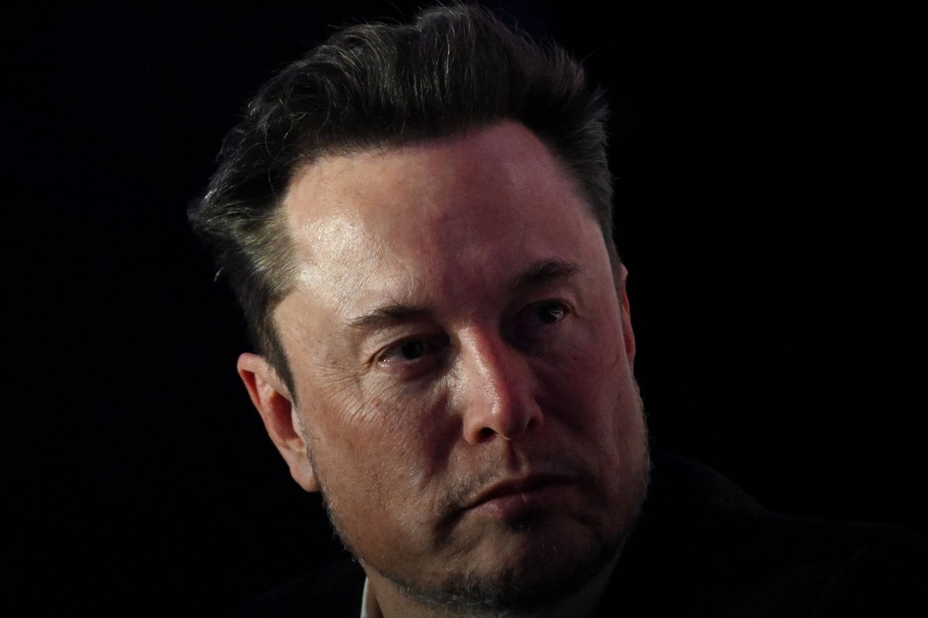 Elon Musk at an event in January. Targeting individuals is a regular strategy of the X CEO, as he goes after governments that try to exert more oversight of content on social media. Photo: AFP